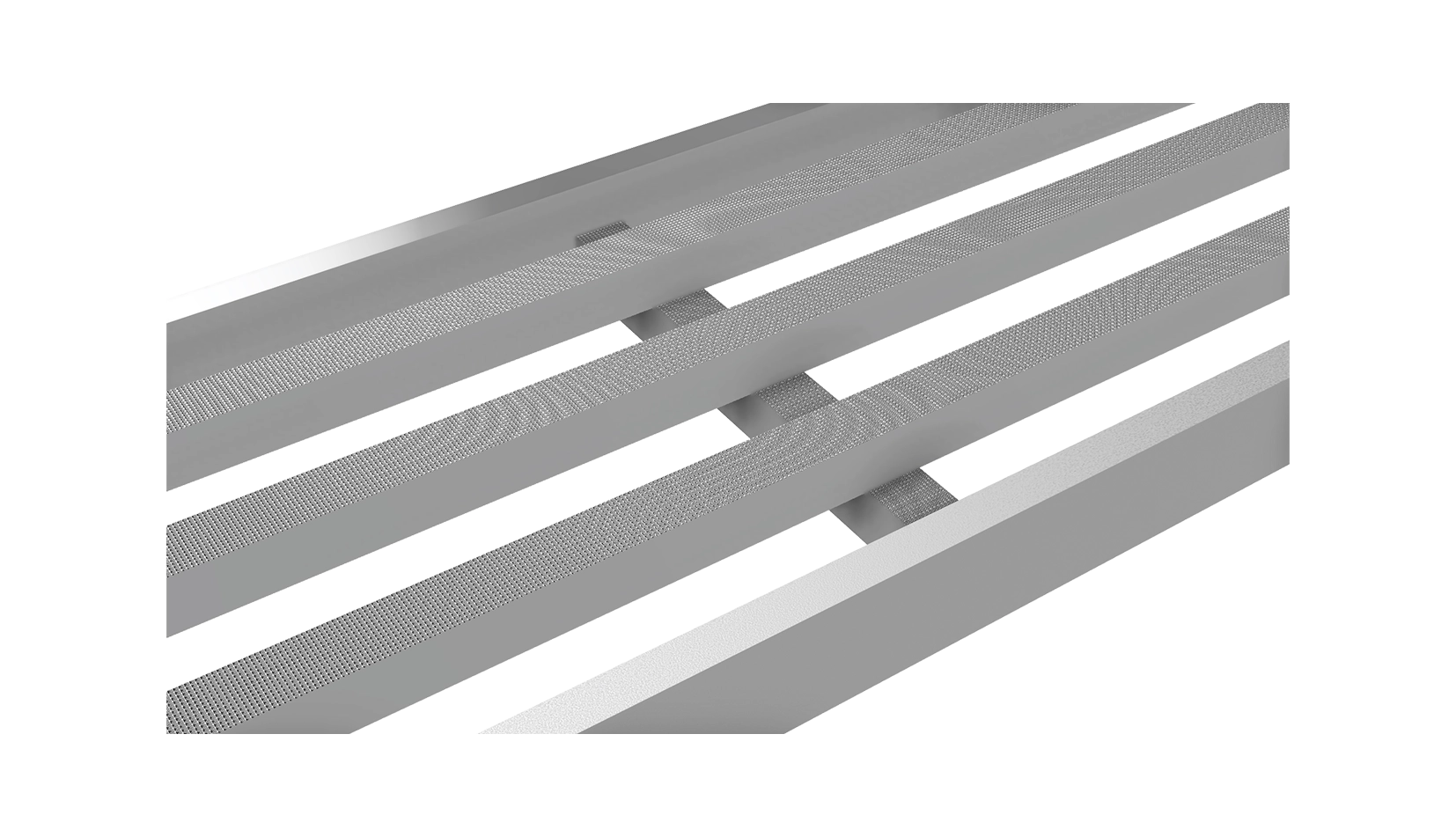 Walkway anti-skid impression